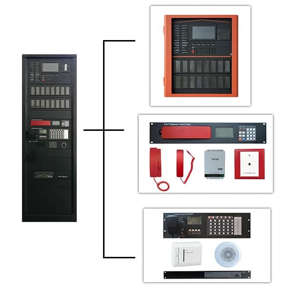 8-loops-3-in-1-Fire-Alarm-Panel