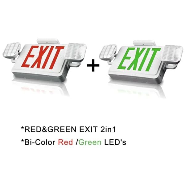 Dual-Color-Emergency-Exit-Light-6