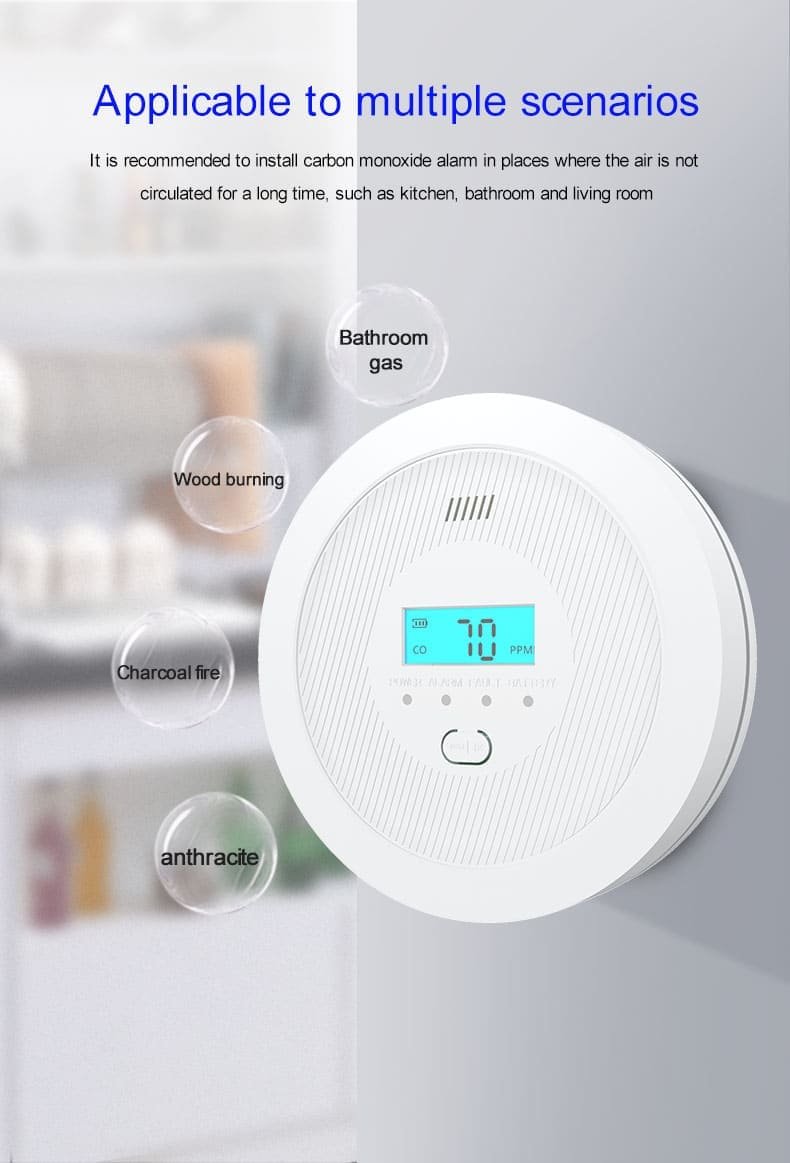 FGC01 Carbon Monoxide Detector Alarm (9)