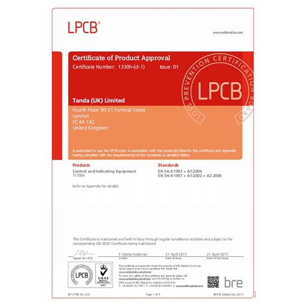 LPCB-approved-fire-alarm-control-panel