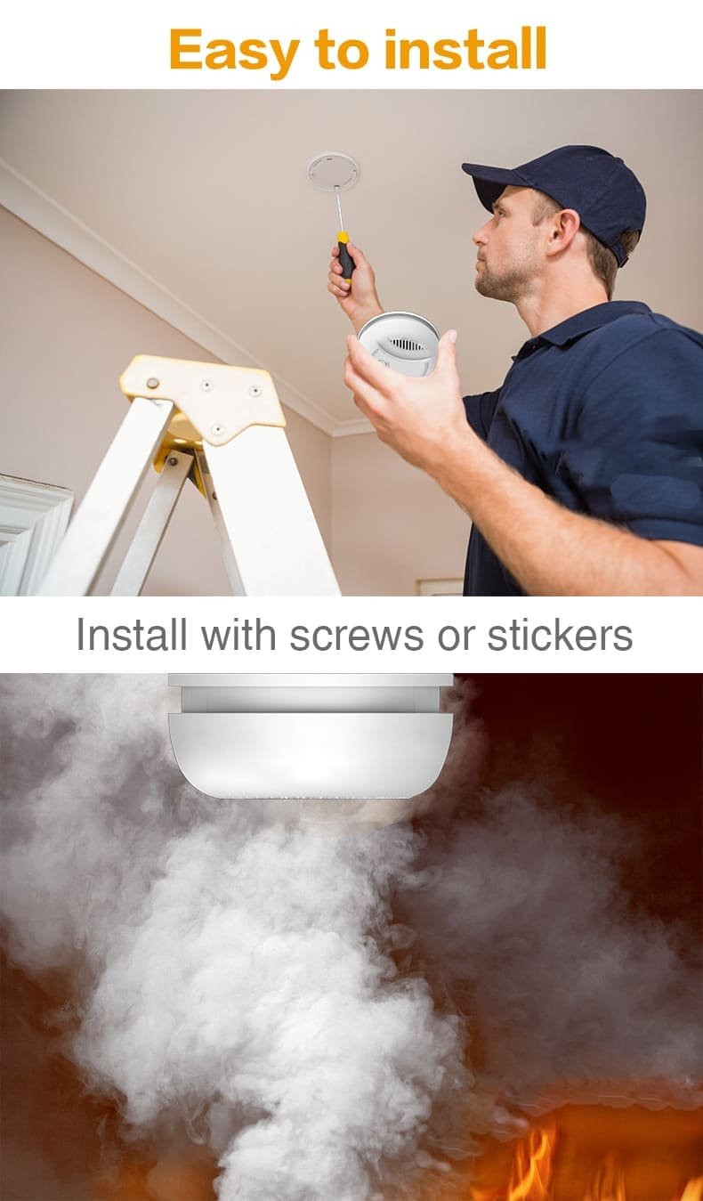 PA437 Wifi Smoke Detector Alarm (9)