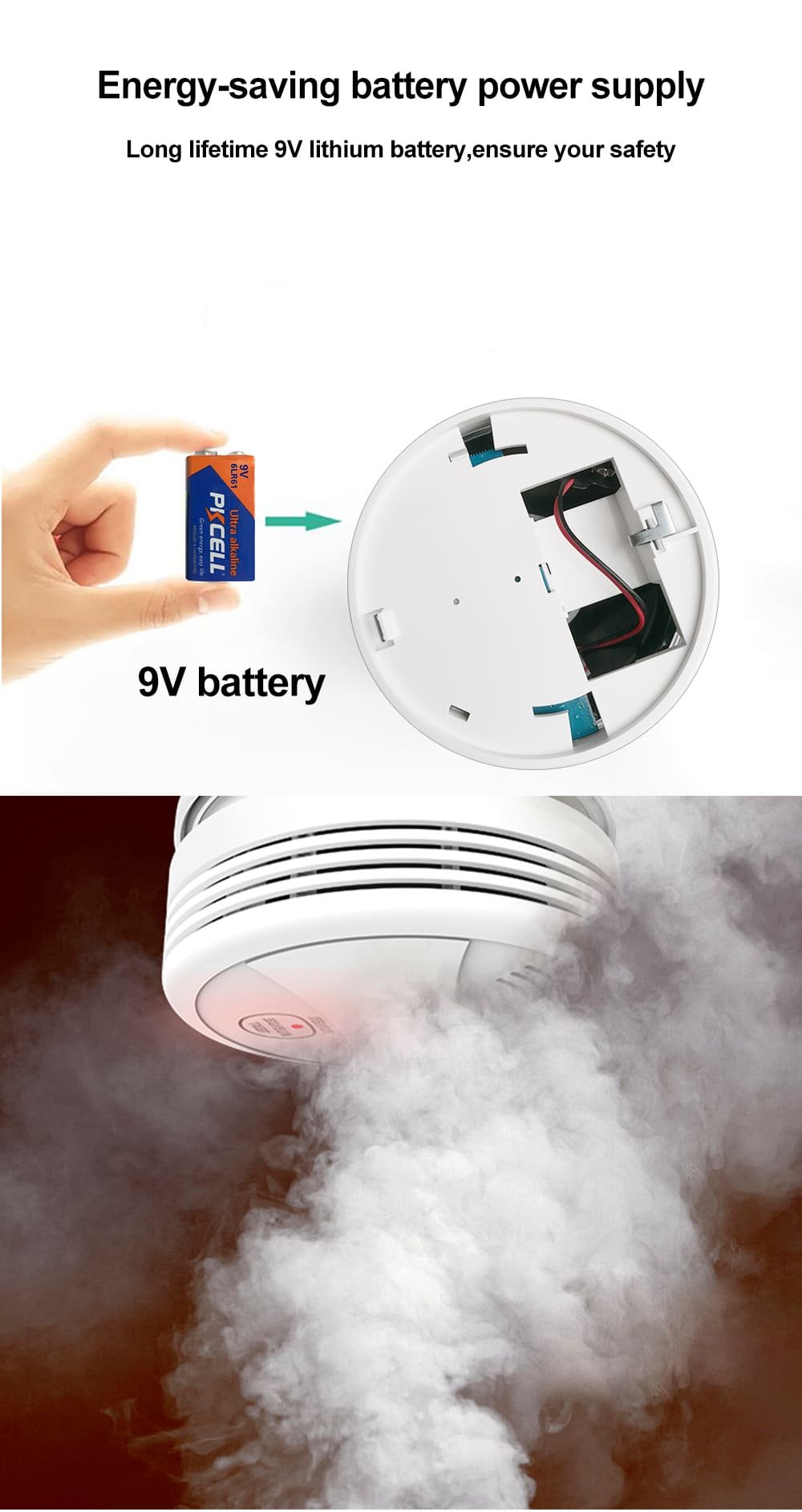 PA447 wireless smoke alarm (9)