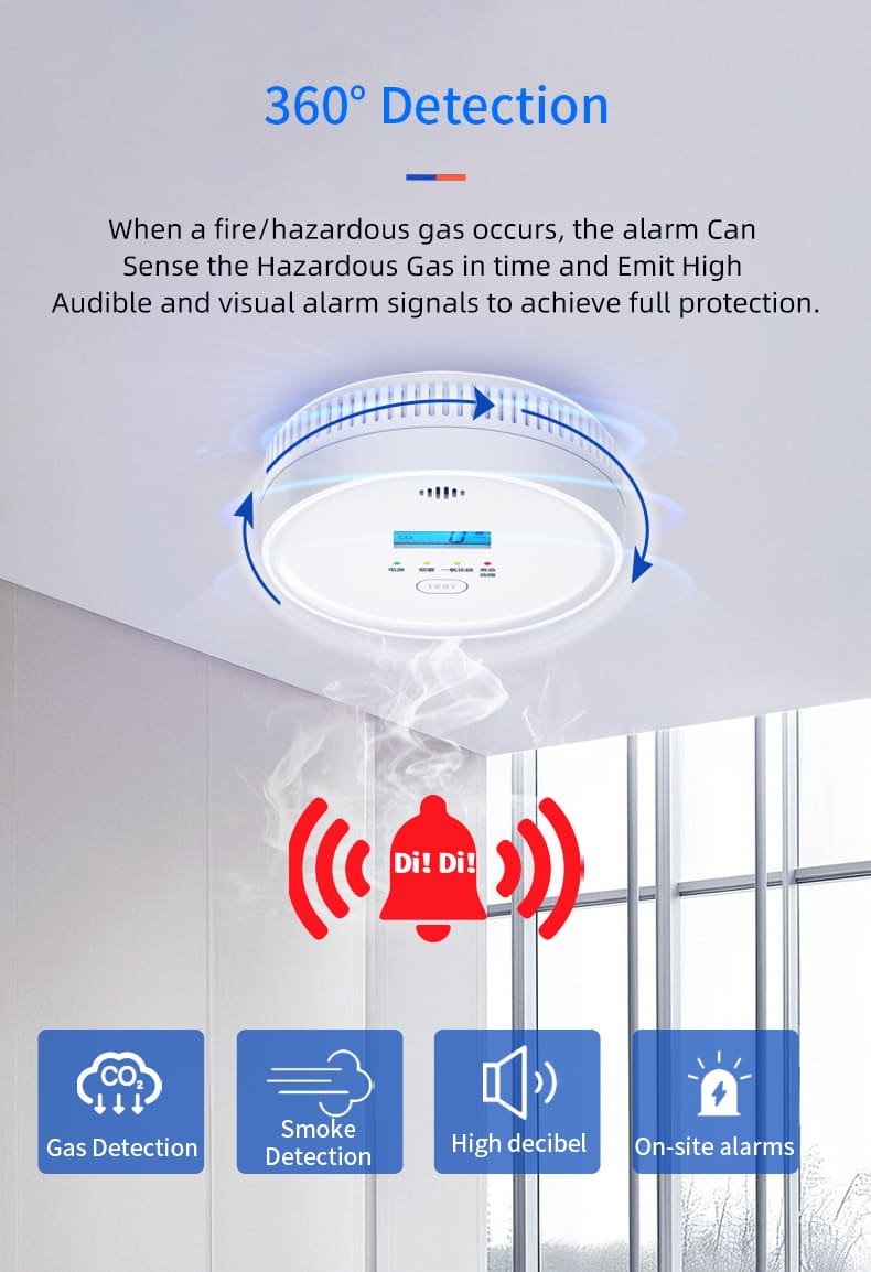 PGN01 Combined Smoke and Carbon Monoxide Alarms (6)